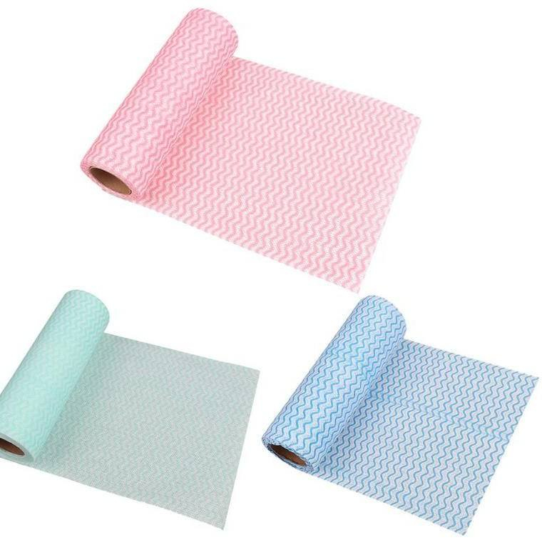 Non-Woven Cleaning Kitchen Cloth Multi-Purpose Disposable Highly Absorbent Cloth Cleaning Products