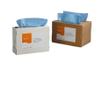 Blue wiping paper and oil absorbing paper