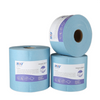 Multi-Purpose 60gsm Blue Dry Disposable Lint Free Nonwoven Cleanroom Wiping Paper Industrial Wiper Roll