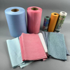 Industrial Oil Cleaning Lint Free Disposable Non-woven Meltblown 100% Polypropylene Blue Cleanroom Paper Wipers