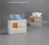 Automotive spray folding oil absorbing wiping cloth