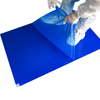 18"36" 35um Thickness Blue Tacky Mat Cleanroom Sticky Tacky Mat For Lab Construction