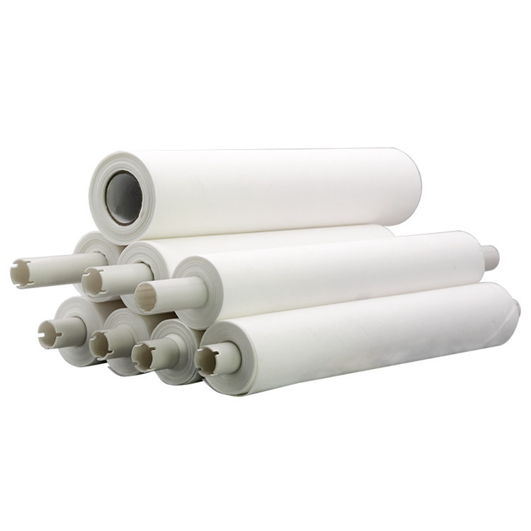 Woodpulp Polyester Nonwoven Paper Clean Automatic Printing MPM SMT Stencil Cleaning Wiper Paper Roll