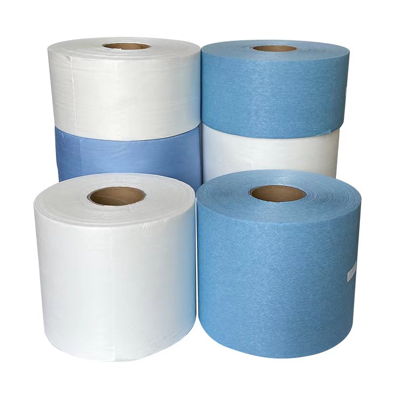 Wood Pulp and Polyester Jumbo Wiping Paper Lint Free Industrial Wipers