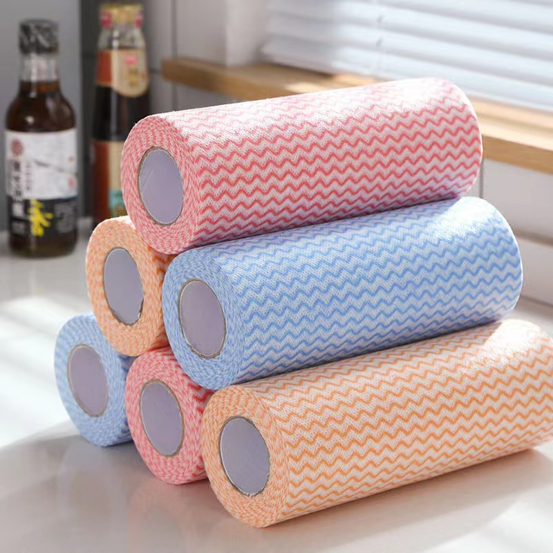  Factory Absorbent Nonwoven Fabric Viscose Super Washable Cloth Multipurpose Counter Cloth